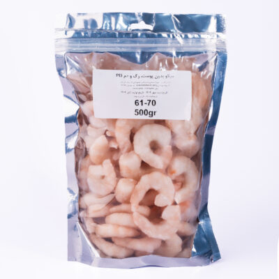 میگو تازه سایز 70–61 | بسته ۵۰۰ گرمی